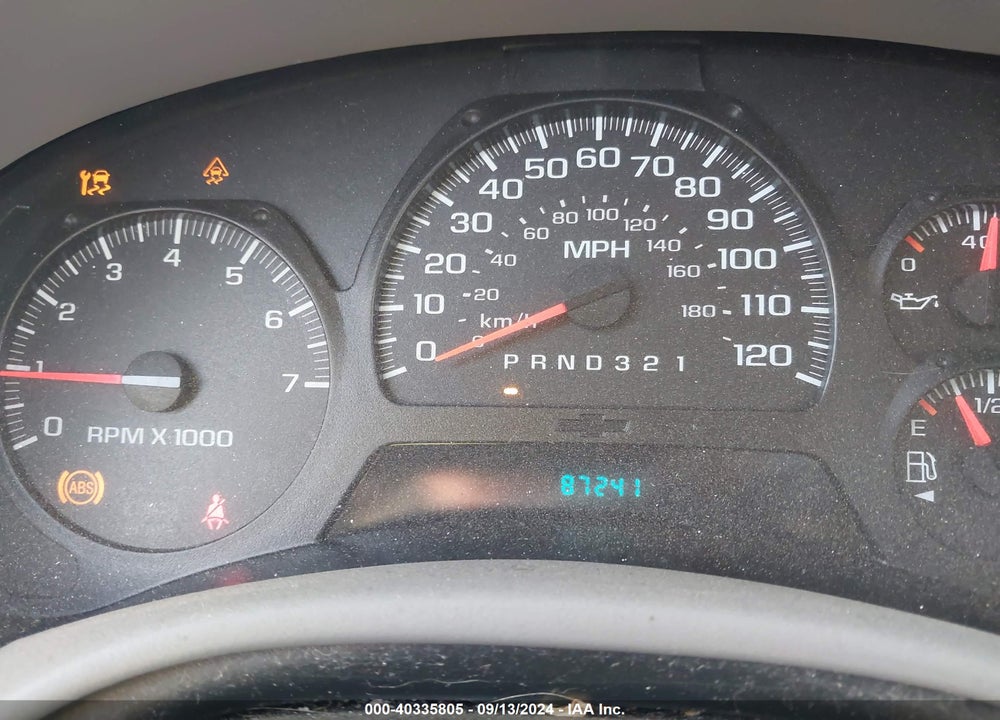 2006 CHEVROLET TRAILBLAZER LS VIN: 1GNDS13S262322447