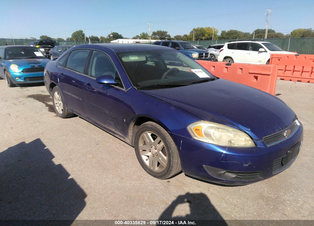 2006 CHEVROLET IMPALA LT VIN: 2G1WC581869306771