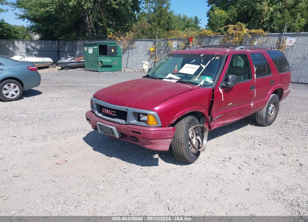 1997 GMC JIMMY SL VIN: 1GKDT13W2V2570225