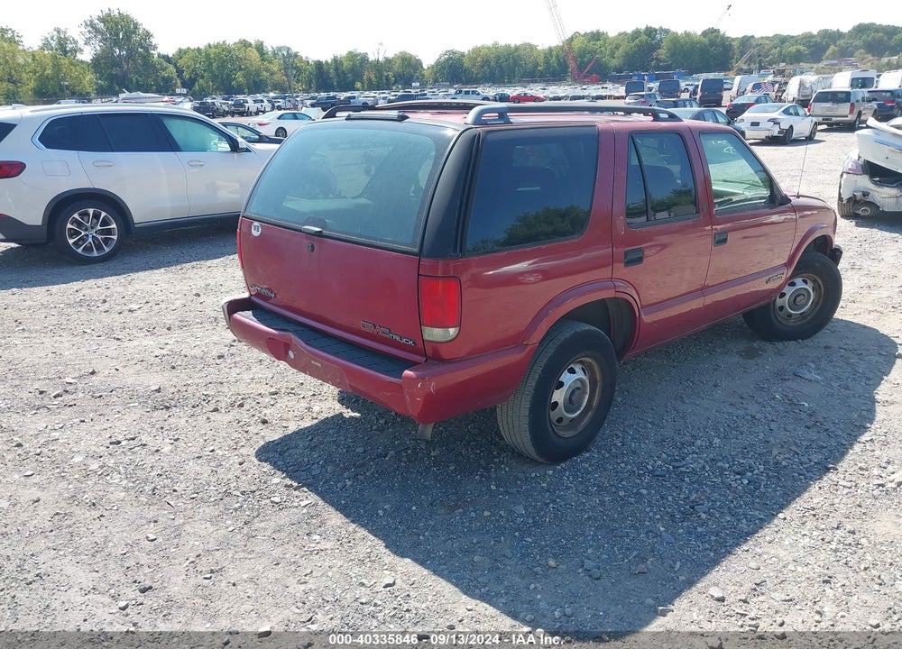 1997 GMC JIMMY SL VIN: 1GKDT13W2V2570225