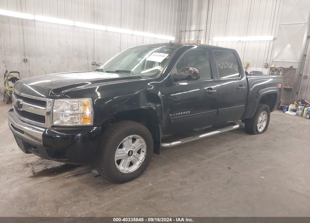 2009 CHEVROLET SILVERADO 1500 LT VIN: 3GCEK23349G285599