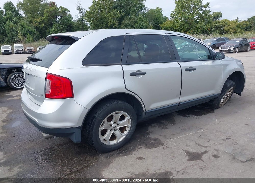 2014 FORD EDGE SE VIN: 2FMDK4GC9EBB27270