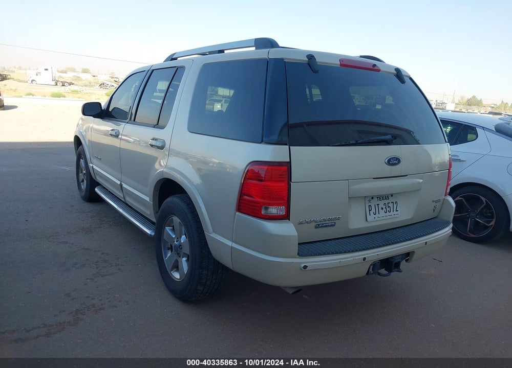2005 FORD EXPLORER VIN: 1FMZU75W55ZA59030
