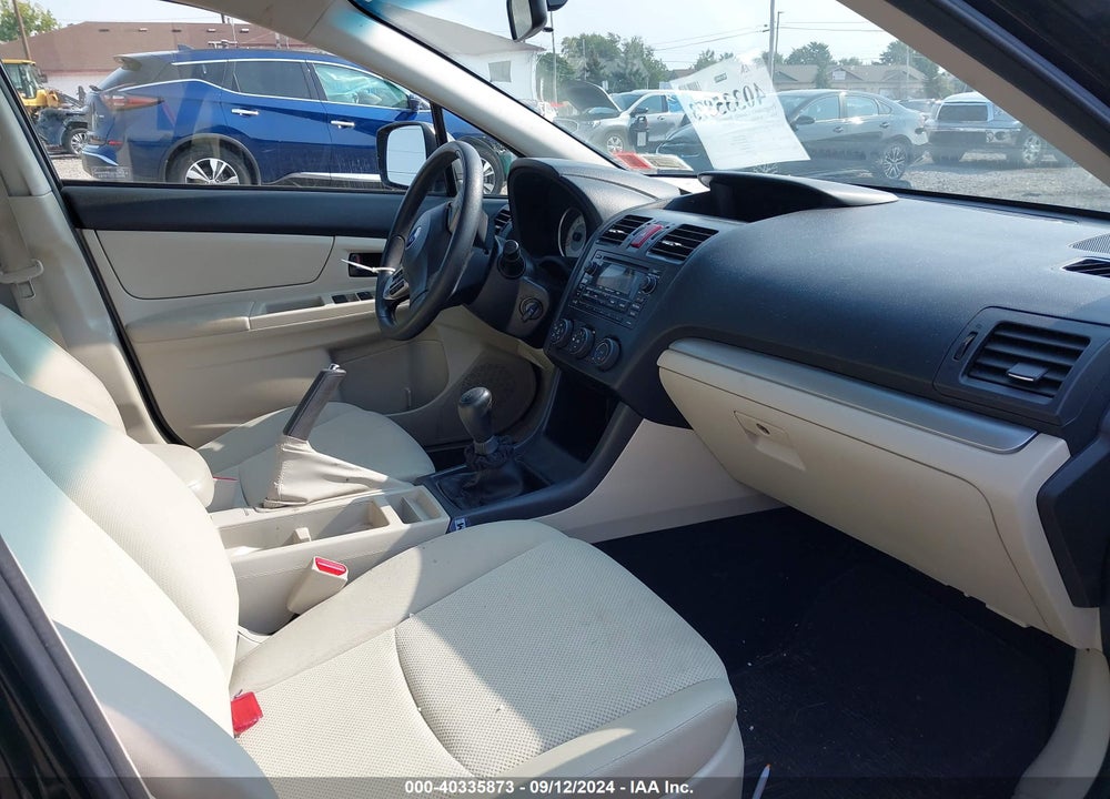 2014 SUBARU IMPREZA 2.0I VIN: JF1GJAA66EG019368