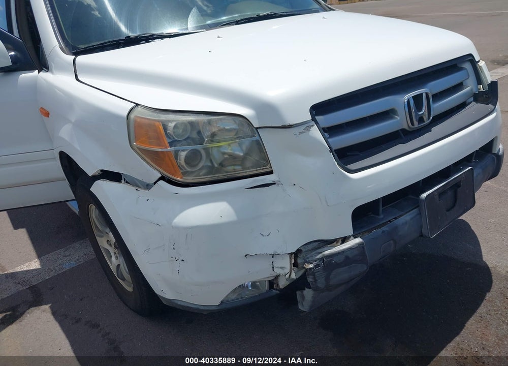 2007 HONDA PILOT EX VIN: 2HKYF18427H515495