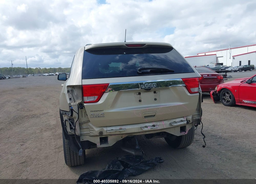 2011 JEEP GRAND CHEROKEE LAREDO VIN: 1J4RR4GGXBC636184