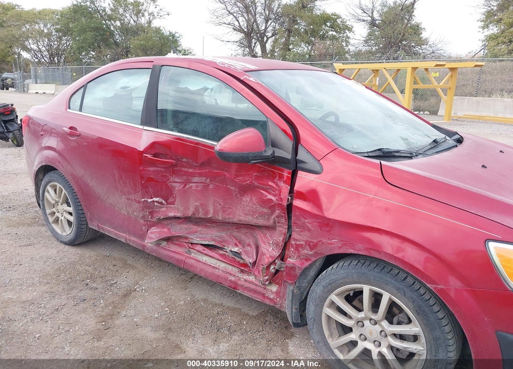 2012 CHEVROLET SONIC 2LT VIN: 1G1JC5SH6C4153872