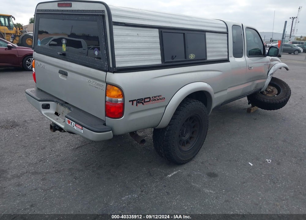 2002 TOYOTA TACOMA PRERUNNER V6 VIN: 5TESN92N42Z028202