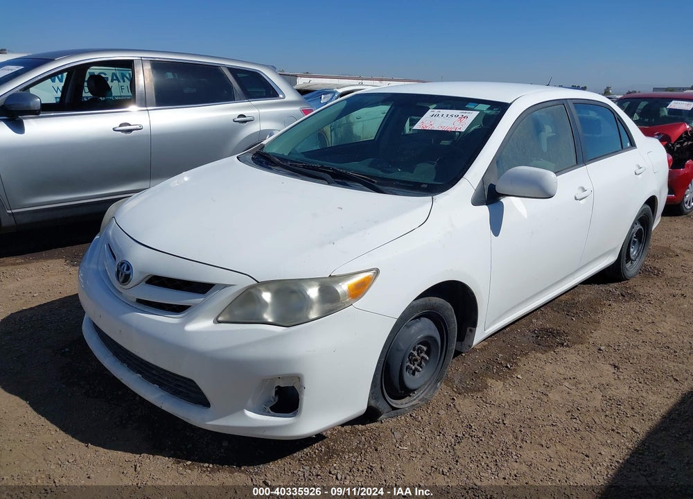 2012 TOYOTA COROLLA LE VIN: 2T1BU4EEXCC809962