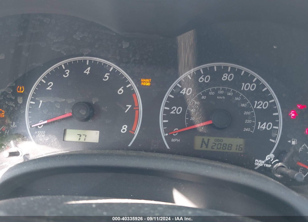 2012 TOYOTA COROLLA LE VIN: 2T1BU4EEXCC809962