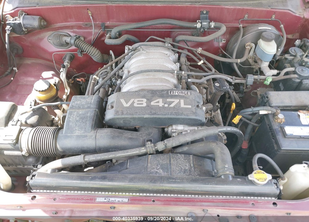 2002 TOYOTA TUNDRA LTD V8 VIN: 5TBBT48182S223657