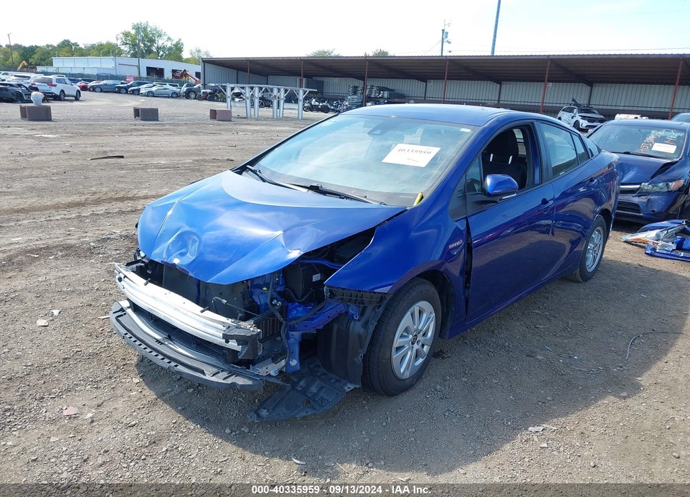 2018 TOYOTA PRIUS ONE VIN: JTDKBRFU1J3589092