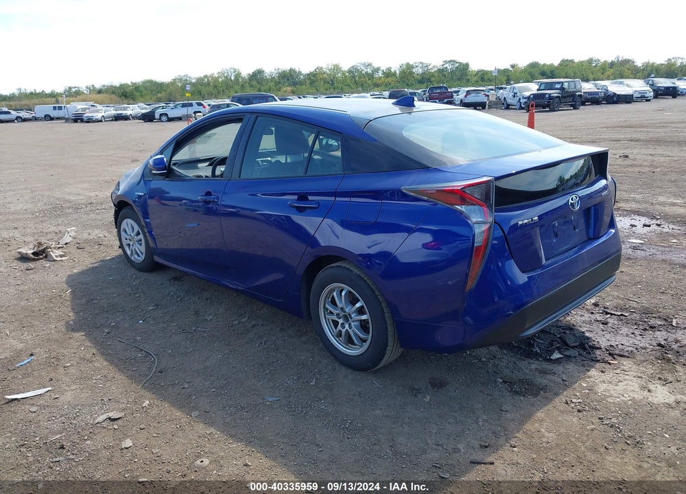 2018 TOYOTA PRIUS ONE VIN: JTDKBRFU1J3589092