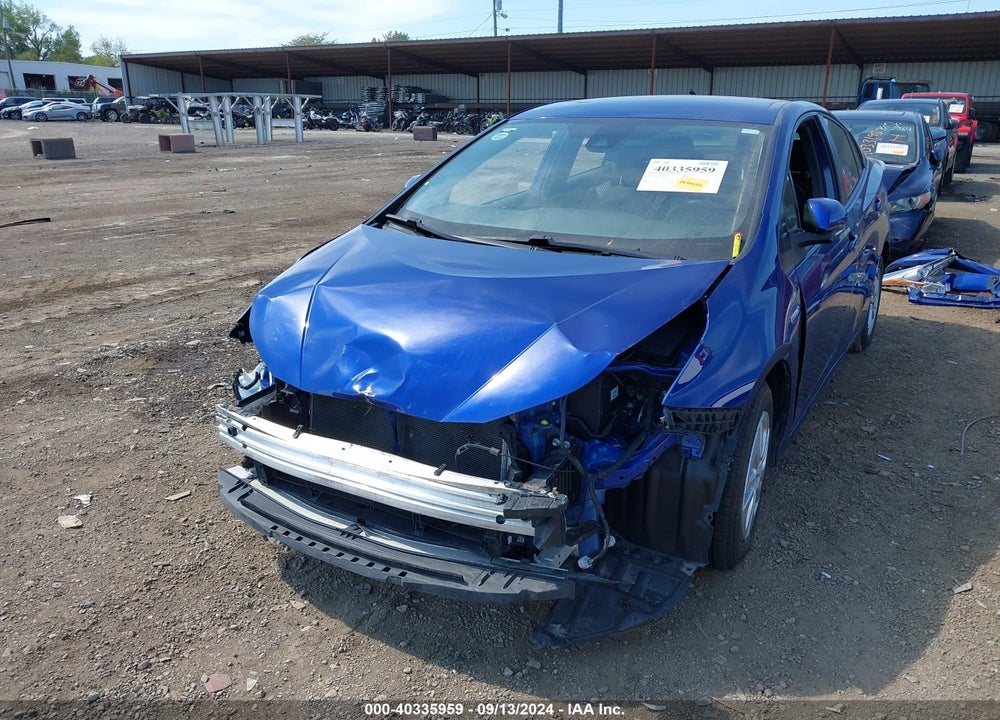 2018 TOYOTA PRIUS ONE VIN: JTDKBRFU1J3589092