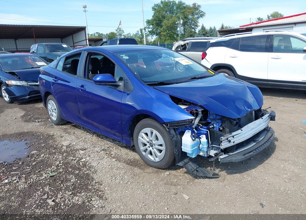 2018 TOYOTA PRIUS ONE VIN: JTDKBRFU1J3589092