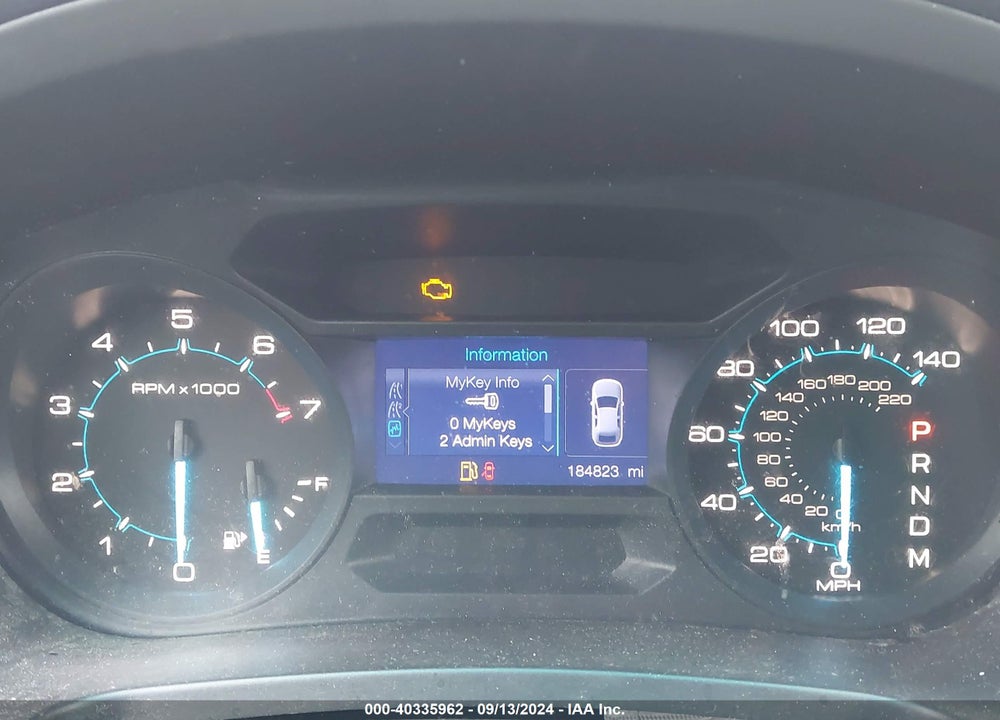 2013 FORD EXPLORER VIN: 1FM5K7B8XDGA65376
