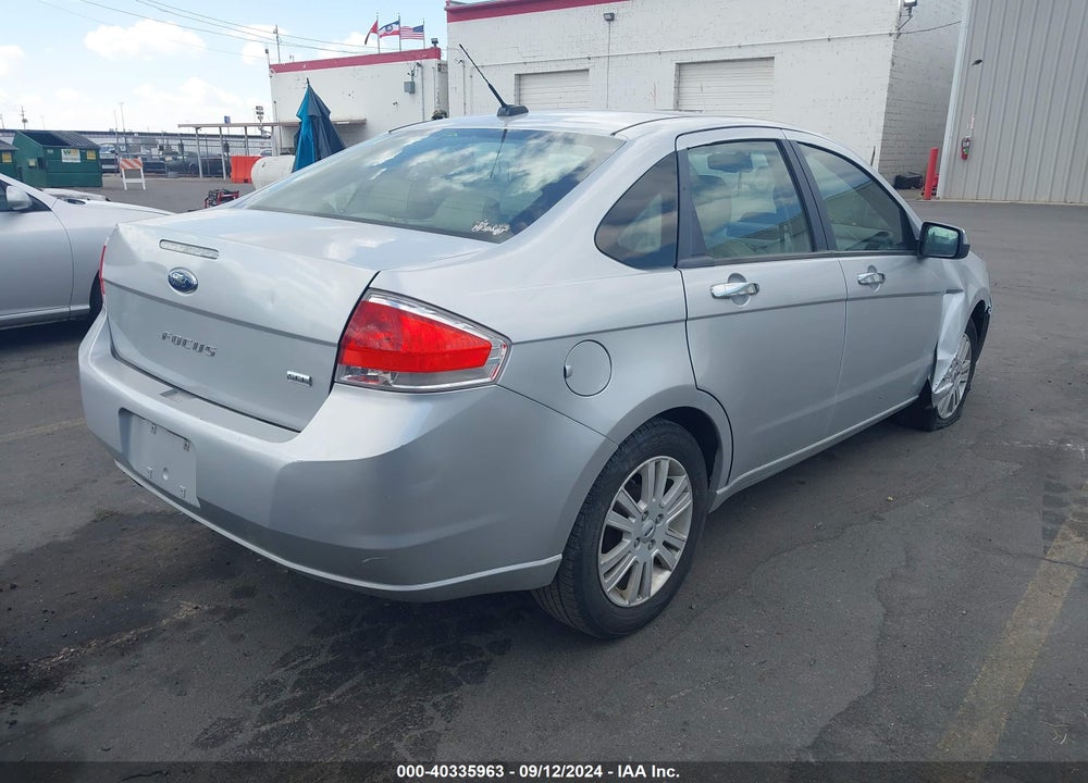 2010 FORD FOCUS SEL VIN: 1FAHP3HN4AW172942
