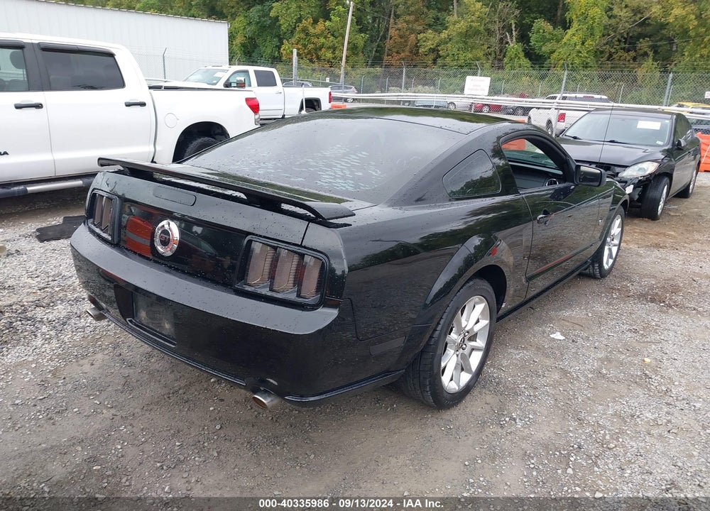2008 FORD MUSTANG GT DELUXE/GT PREMIUM VIN: 1ZVHT82H585177912