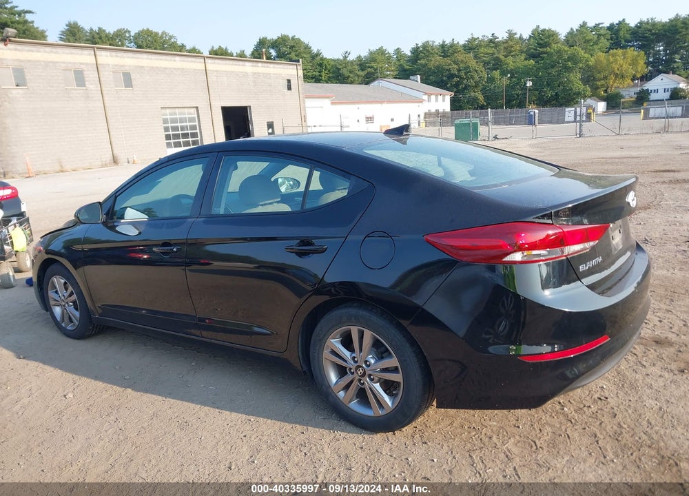 2018 HYUNDAI ELANTRA VALUE EDITION VIN: KMHD84LF5JU614694