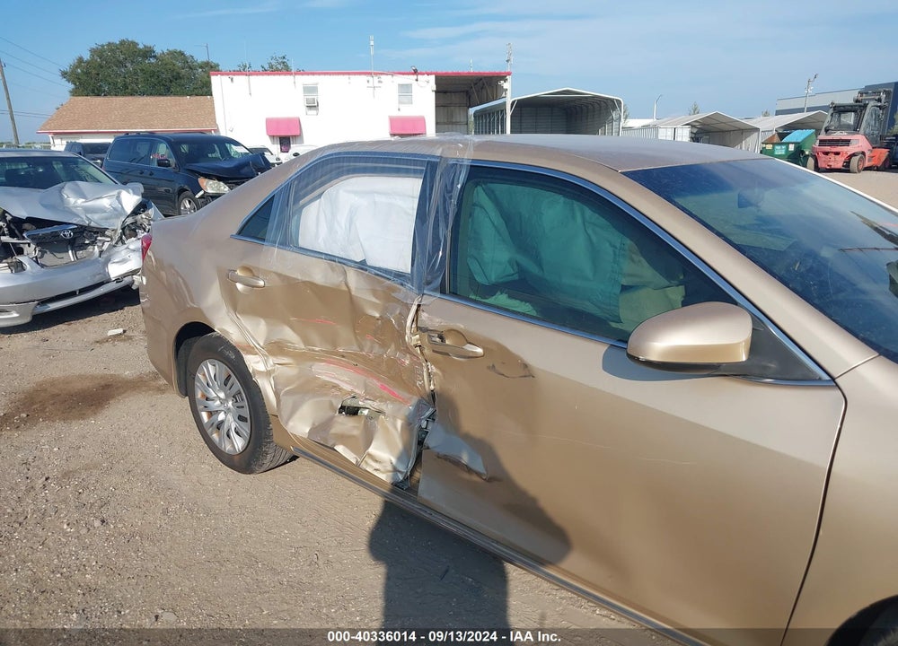 2012 TOYOTA CAMRY LE VIN: 4T1BF1FKXCU004765
