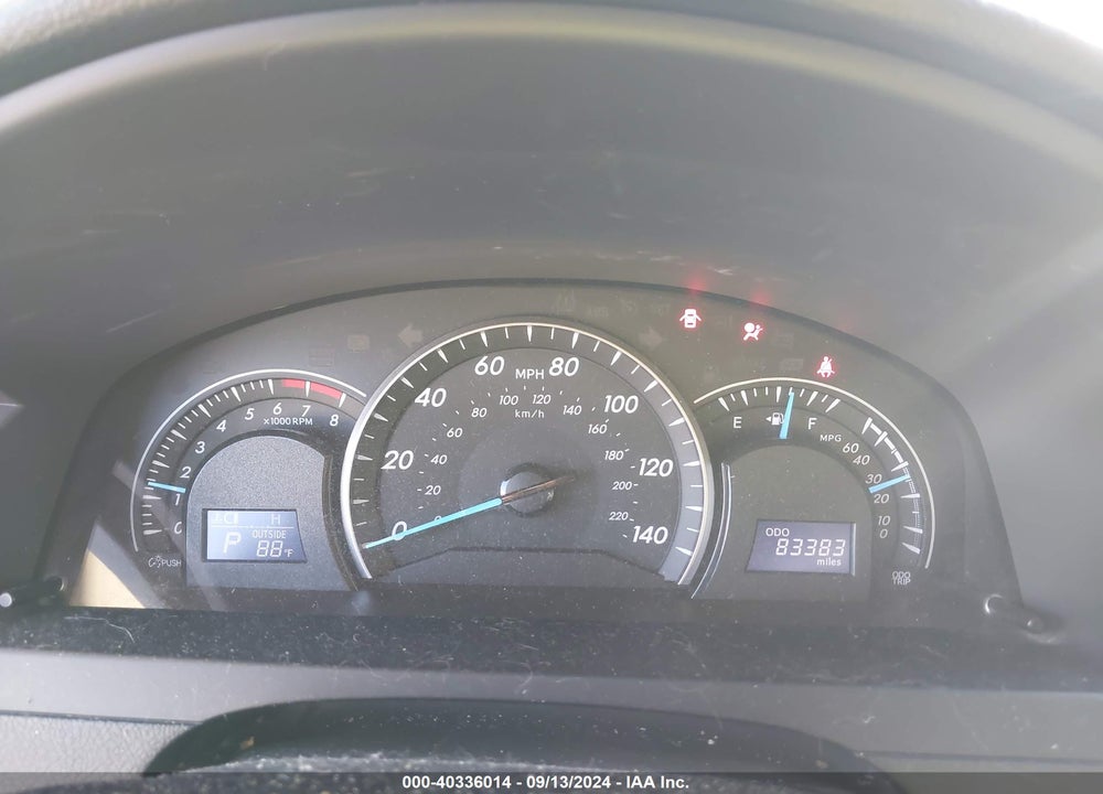 2012 TOYOTA CAMRY LE VIN: 4T1BF1FKXCU004765