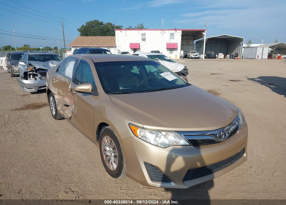 2012 TOYOTA CAMRY LE VIN: 4T1BF1FKXCU004765