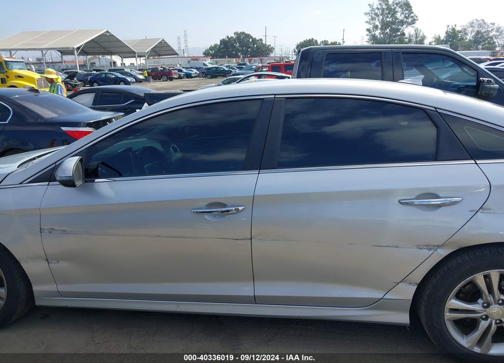2018 HYUNDAI SONATA SEL VIN: 5NPE34AF1JH656297