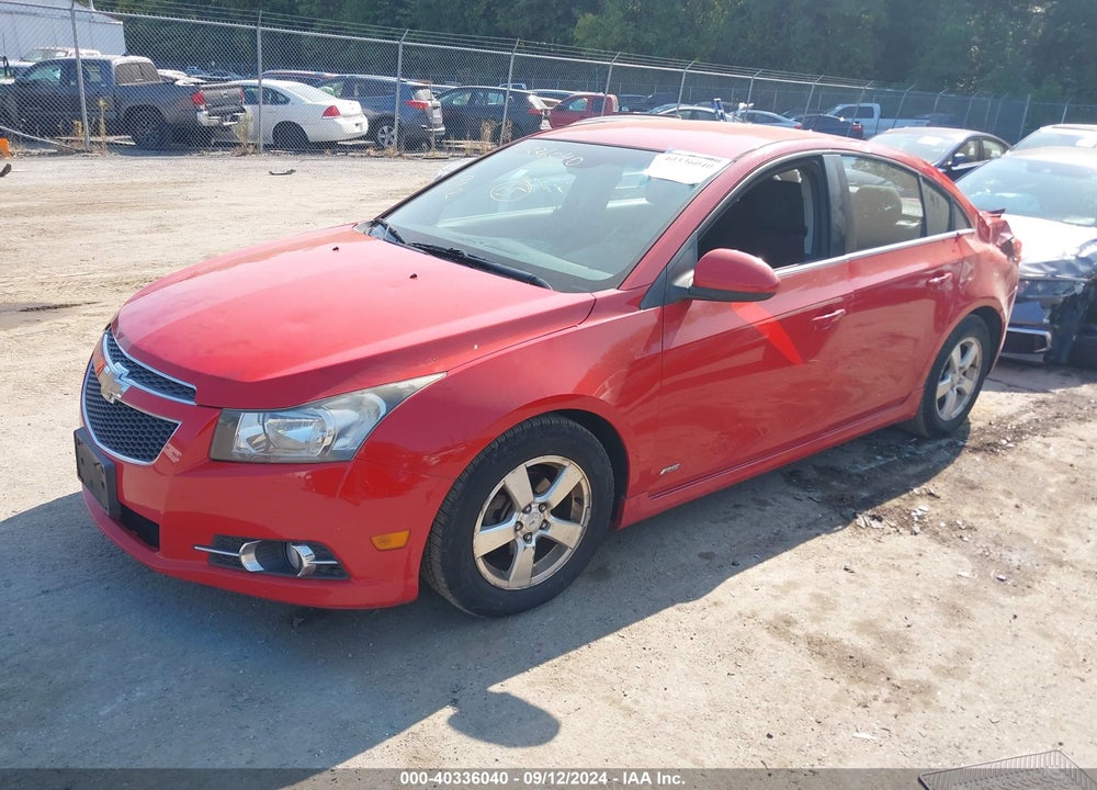 2012 CHEVROLET CRUZE 1LT VIN: 1G1PF5SC2C7190356