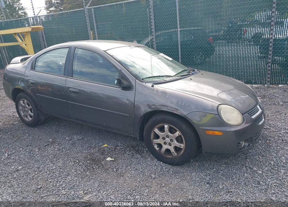 2003 DODGE NEON SXT VIN: 1B3ES56C53D237418
