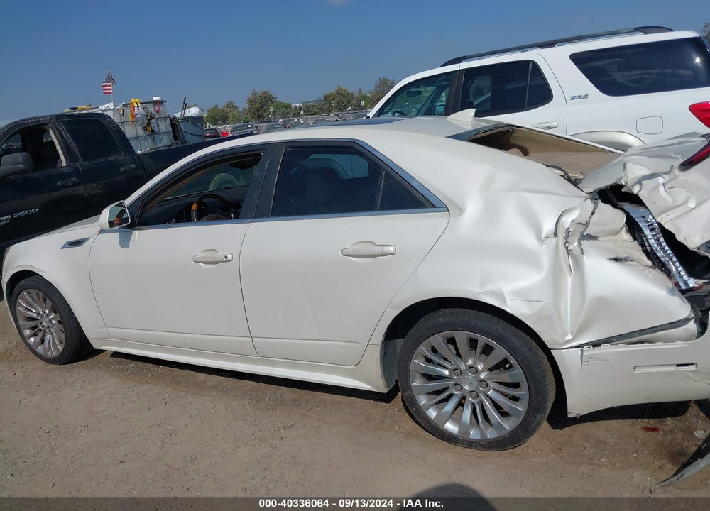2013 CADILLAC CTS PERFORMANCE VIN: 1G6DK5E33D0128107
