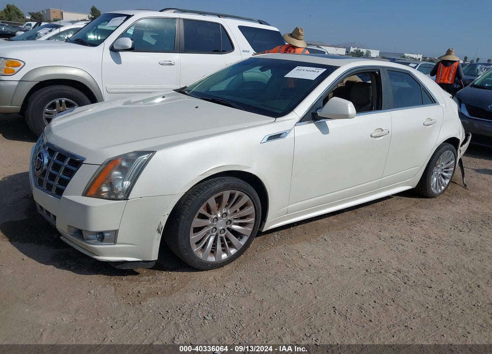 2013 CADILLAC CTS PERFORMANCE VIN: 1G6DK5E33D0128107