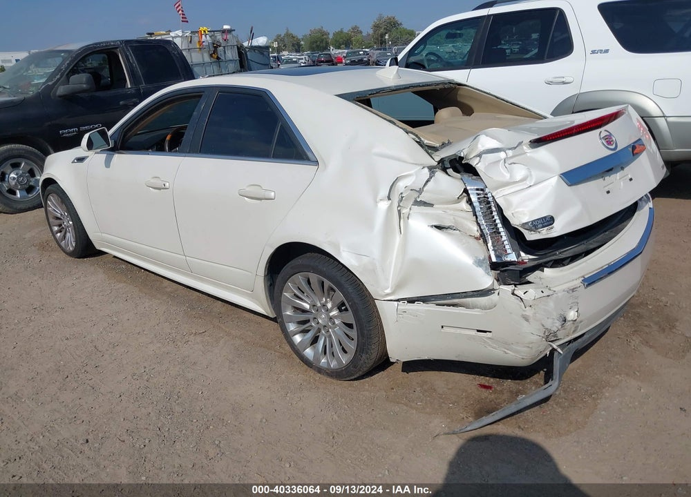 2013 CADILLAC CTS PERFORMANCE VIN: 1G6DK5E33D0128107