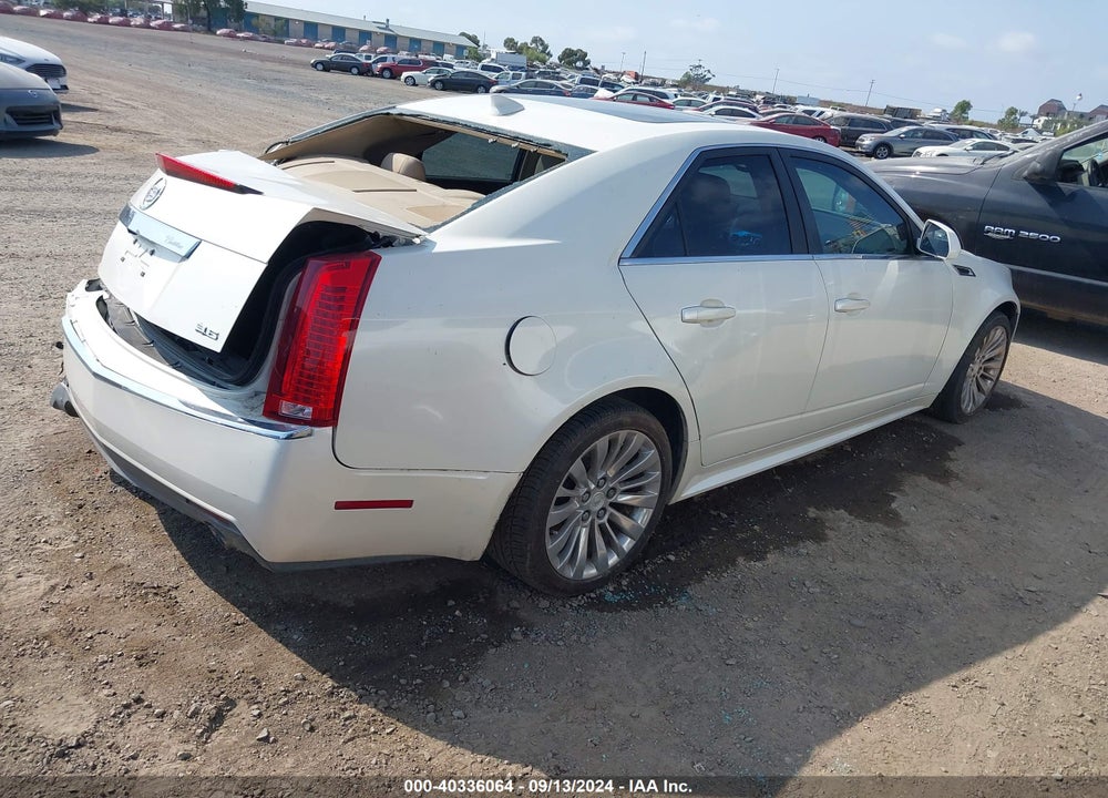 2013 CADILLAC CTS PERFORMANCE VIN: 1G6DK5E33D0128107