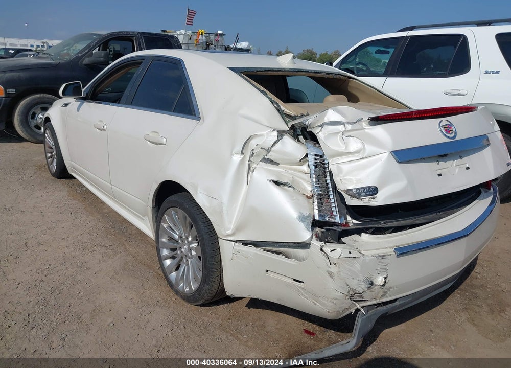 2013 CADILLAC CTS PERFORMANCE VIN: 1G6DK5E33D0128107