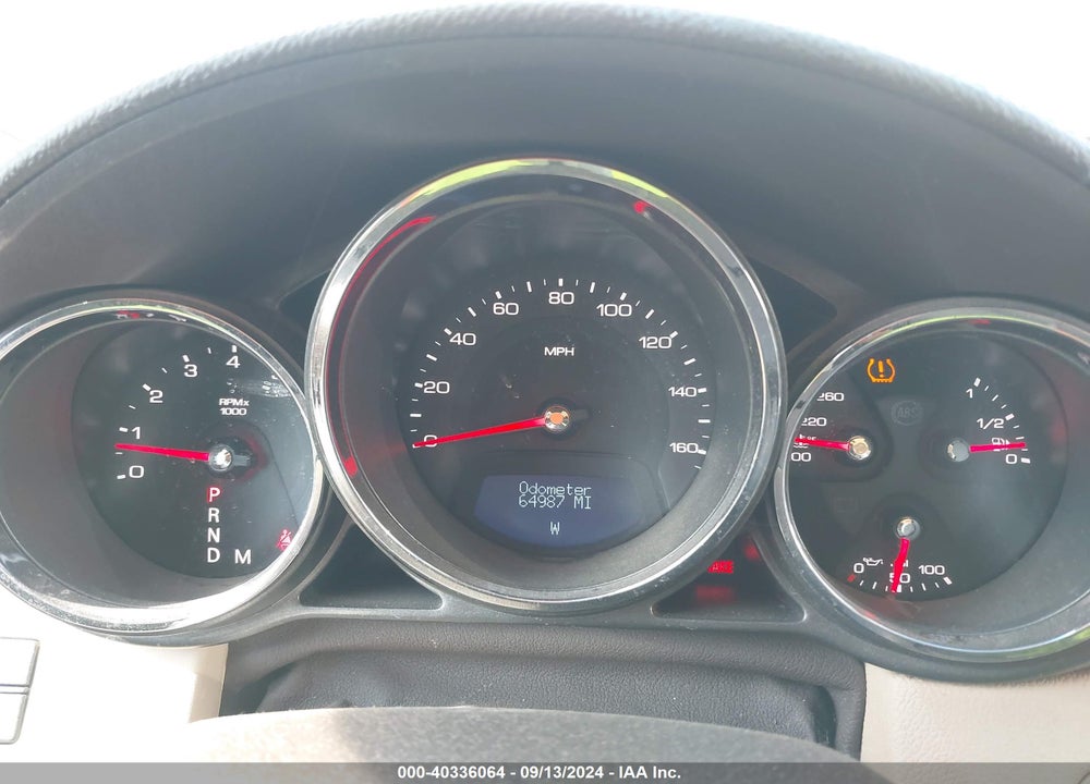 2013 CADILLAC CTS PERFORMANCE VIN: 1G6DK5E33D0128107