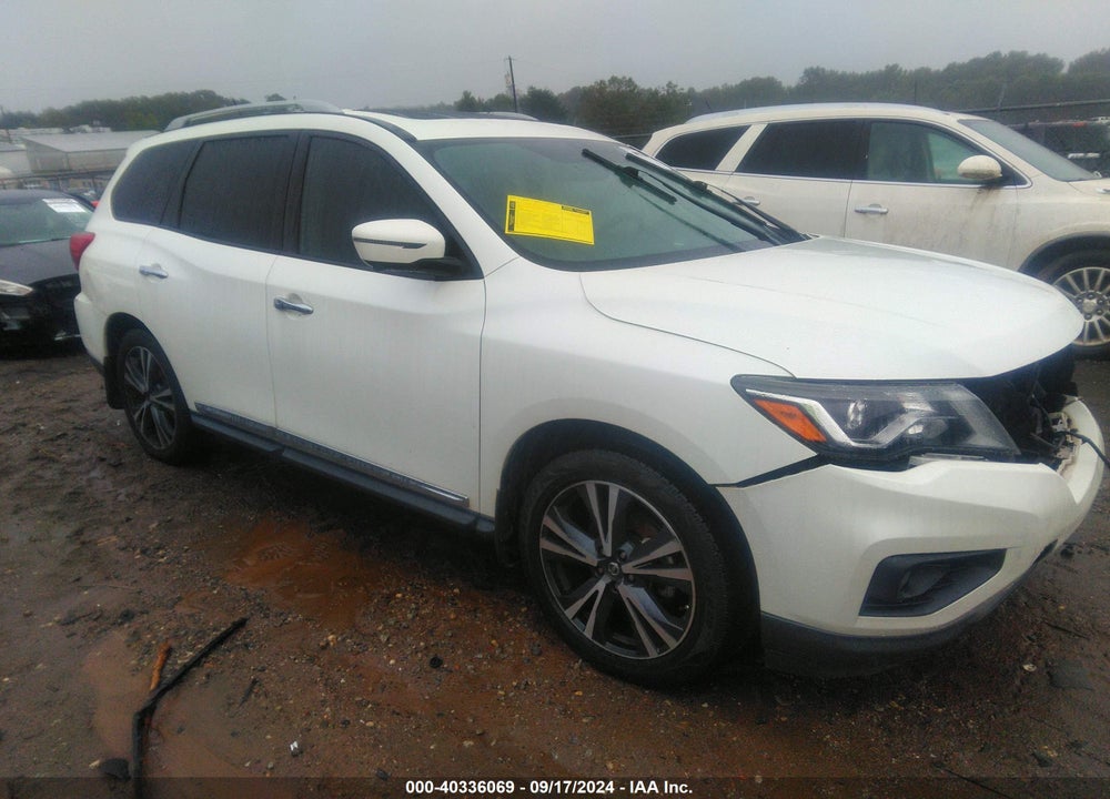 2018 NISSAN PATHFINDER PLATINUM VIN: 5N1DR2MN6JC628049