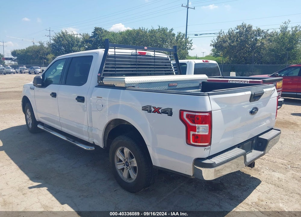 2018 FORD F150 XLT VIN: 1FTEW1E57JKE18933