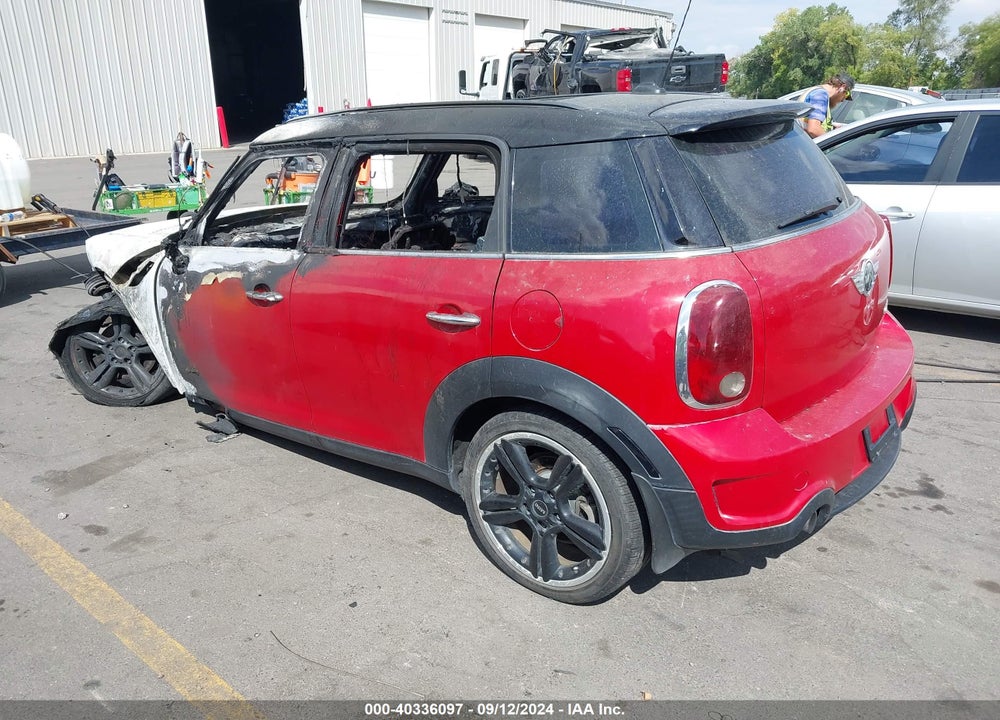 2013 MINI COUNTRYMAN COOPER S VIN: WMWZC5C58DWL64461