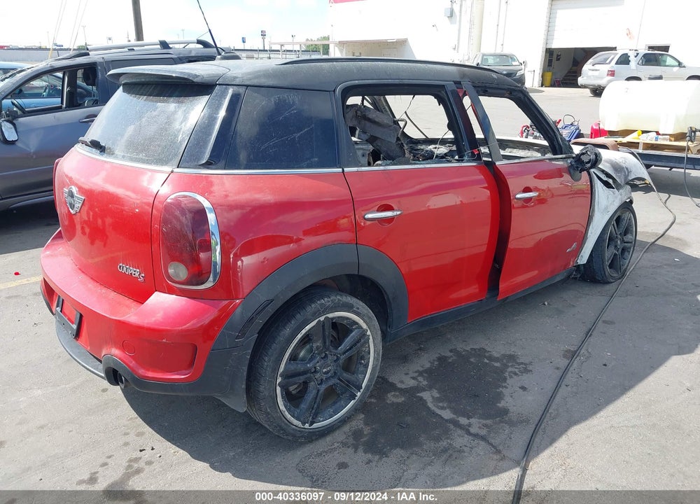 2013 MINI COUNTRYMAN COOPER S VIN: WMWZC5C58DWL64461