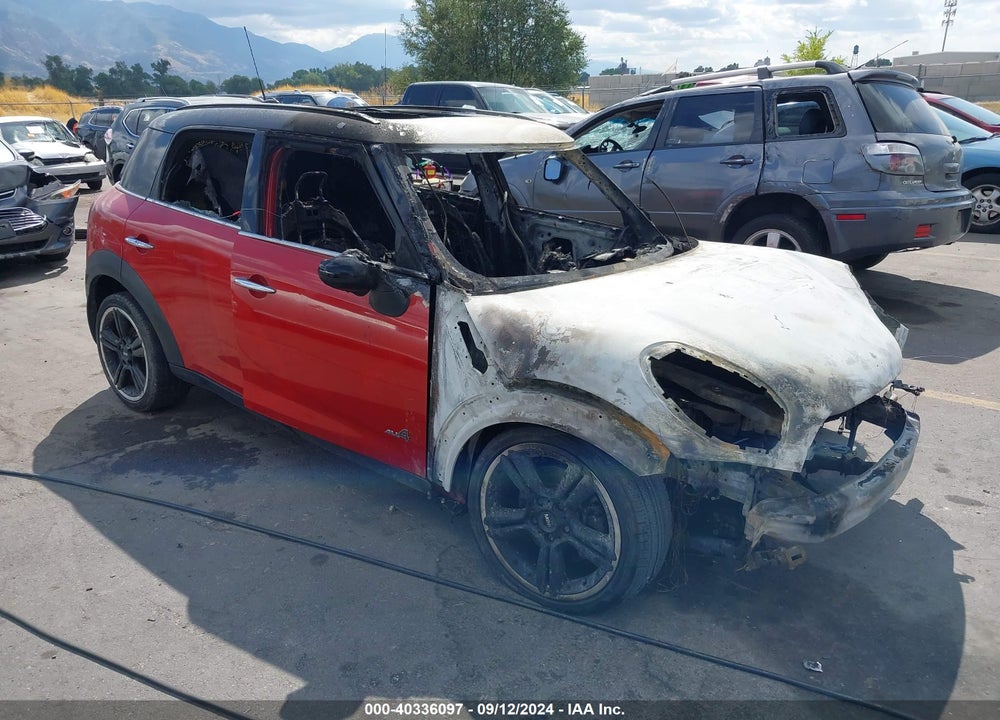 2013 MINI COUNTRYMAN COOPER S VIN: WMWZC5C58DWL64461