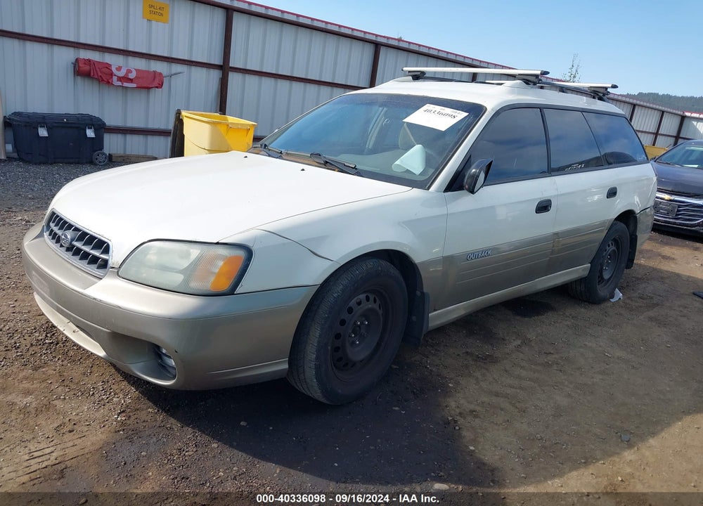 2004 SUBARU OUTBACK VIN: 4S3BH675046642064