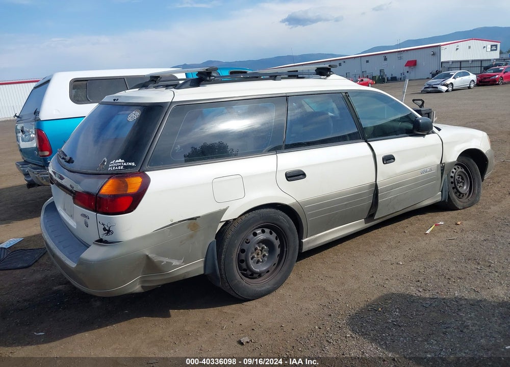 2004 SUBARU OUTBACK VIN: 4S3BH675046642064