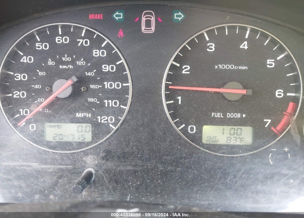 2004 SUBARU OUTBACK VIN: 4S3BH675046642064