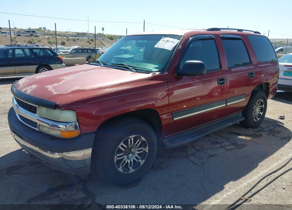 2004 CHEVROLET TAHOE LS VIN: 1GNEK13Z44R242976
