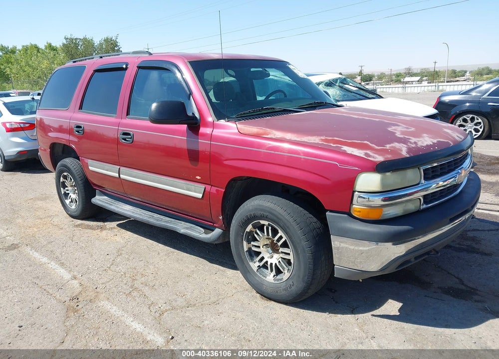 2004 CHEVROLET TAHOE LS VIN: 1GNEK13Z44R242976