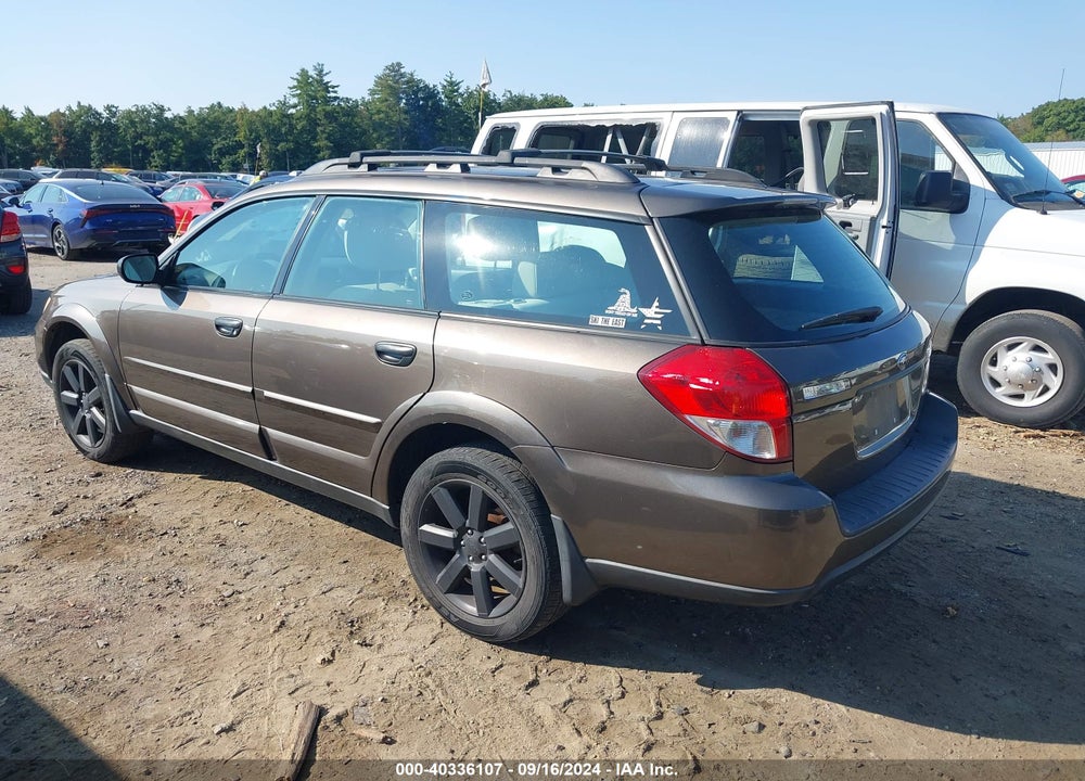 2009 SUBARU OUTBACK 2.5I VIN: 4S4BP61C597344102