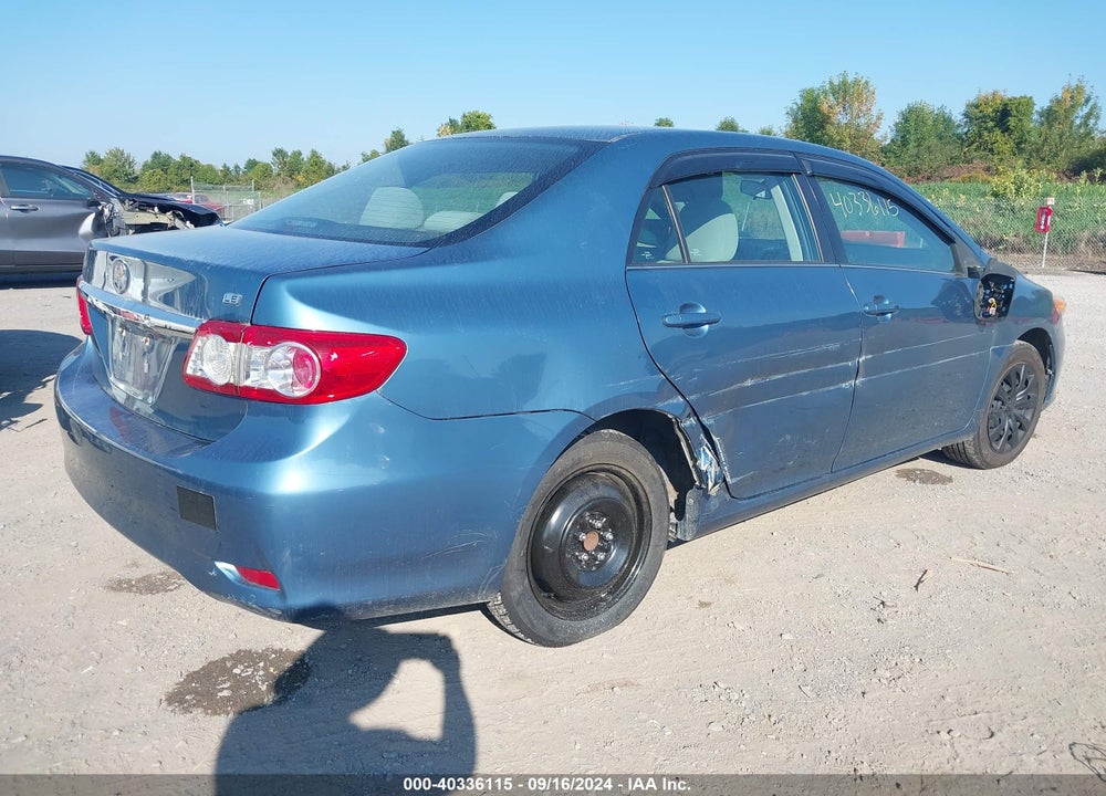 2013 TOYOTA COROLLA LE VIN: 5YFBU4EE0DP163218