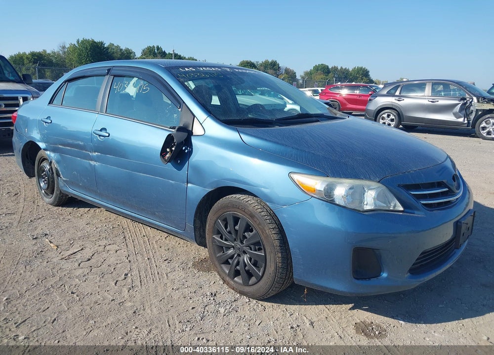 2013 TOYOTA COROLLA LE VIN: 5YFBU4EE0DP163218