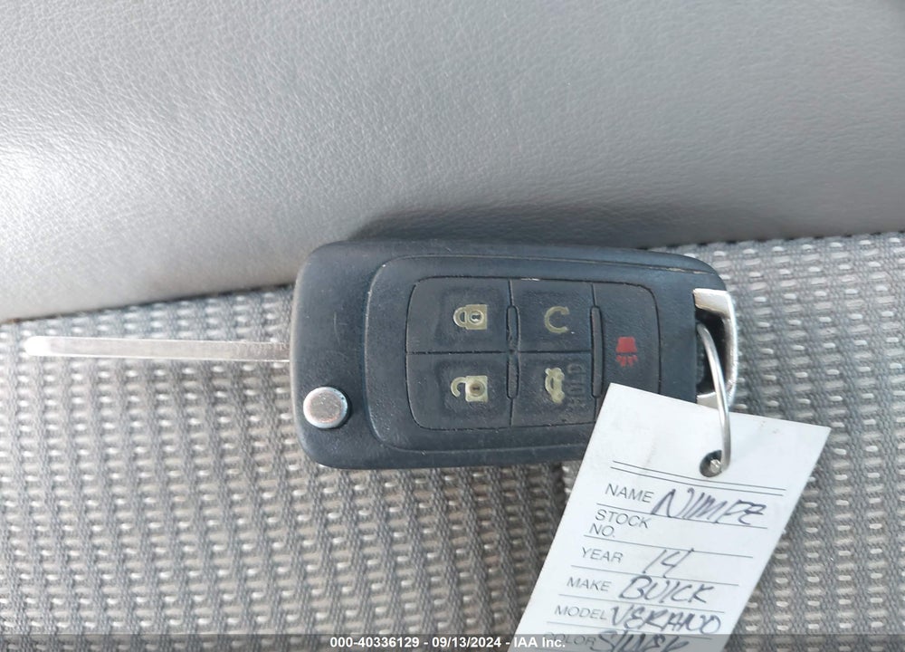 2014 BUICK VERANO VIN: 1G4PP5SK8E4137673