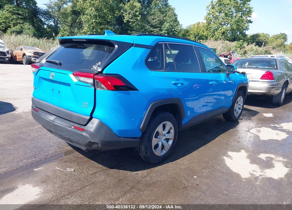 2019 TOYOTA RAV4 LE VIN: 2T3G1RFV0KW052018
